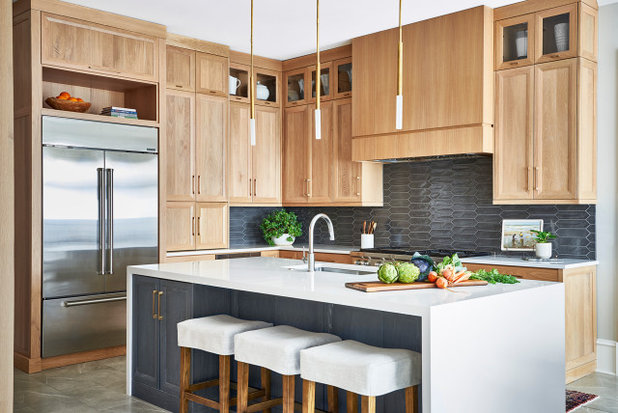 Transitional Kitchen by Architecturally Inspired Kitchens