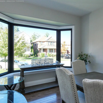 New Bay Window in Stylish Dining Room - Renewal by Andersen Greater Toronto, Ont