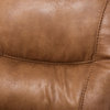 Mistral Light Brown Palomino Suede 6-Piece Sectional With Recliners
