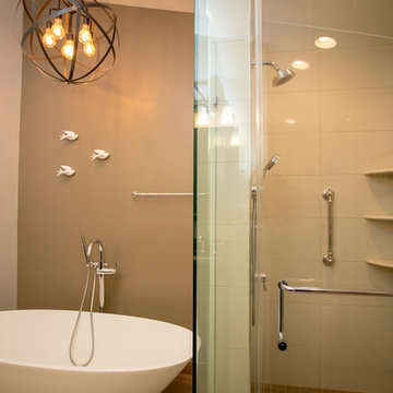 Small Master Bathroom Design & Remodel