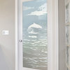Interior Prehung Door or Interior Slab Door - Dolphins in the Shimmer -...