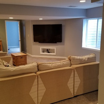 FINISHED BASEMENT: DENKE RESIDENCE