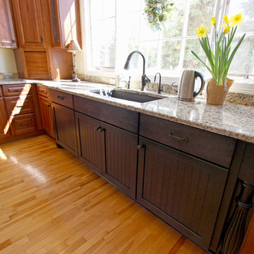 Maple Cabinets with Granite Countertops ~ Olmsted Falls, OH