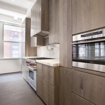 TriBeCa loft millwork by James of Beckman Studio Design Build NYC