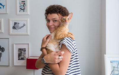 Houzz в гостях: Хюгге, кошка по кличке Туве и лаконичные постеры