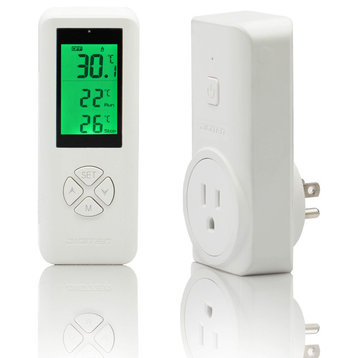 Wireless Thermostat Plug in Digital Temperature Controller Outlet Programmable.