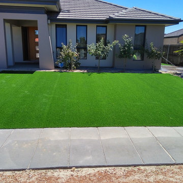 Harrison Synthetic Turf laying