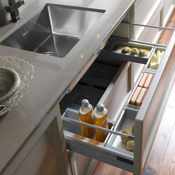 Under-Sink Kitchen-Drawer Organizers