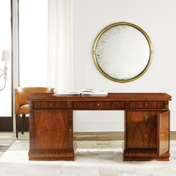 MH - French Modern Desk in Rosewood - Products