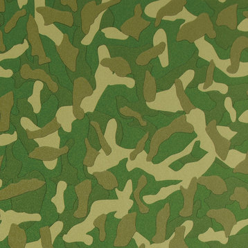 Camouflage Green Adhesive Film Set of 2