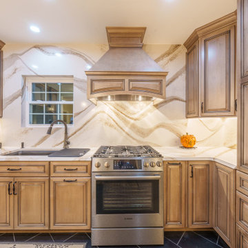Valley Stream Kitchen, Dining & Living Remodel