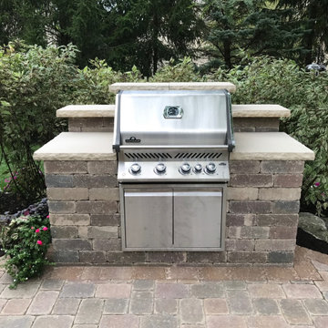 Built In Napoleon Grill