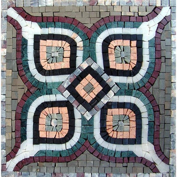 Mosaic Wall Tile, Galla, 12"x12"