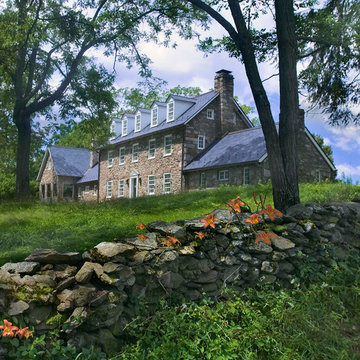 Early American Colonial Home