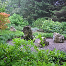 Japanese inspired garden