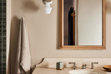 Tuscan bathroom photo in San Luis Obispo