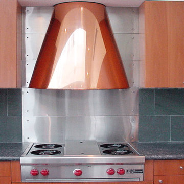 Copper Range Hood | Custom Gloss Finish