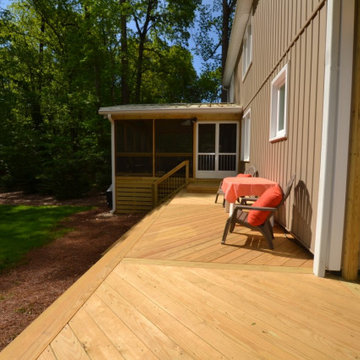 Durham Wood Deck and Screened-In Porch
