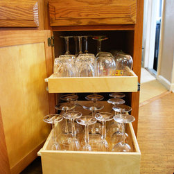 Pull Out Shelves for Base Kitchen Cabinets - Kitchen Drawer Organizers