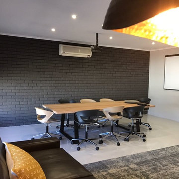 Combined Industrial & Contemporary Table design