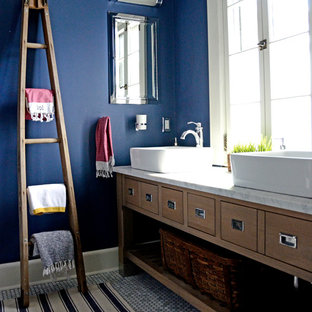 Foto di una stanza da bagno stile shabby