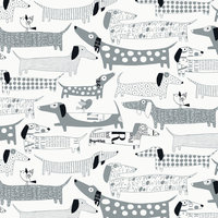 Wiener Dogs, Gray, Roll
