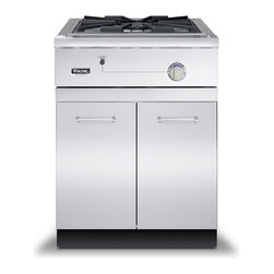 Viking 26" Base Cabinet For Work With 2 Doors, Stainless Steel | VBBO2602SS - Outdoor Grills