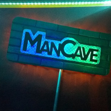 Kids arcade room ( The MANCAVE)