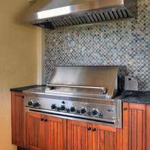 outdoor grill area