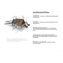 Developing a complete set of plans - Products