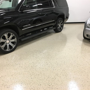Minnetrista, MN - Sand Beige Epoxy All-Chip Garage Floor Coating