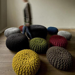 Urchin Pouf Small By Thomas Eyck - Floor Pillows And Poufs