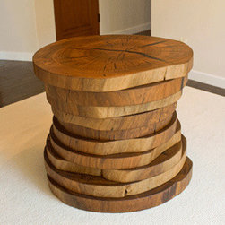Blue Gum Eucalyptus Round Dining Table - Dining Tables