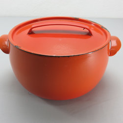 bater&iacute;a de cocina metal esmaltado naranja - Cookware Sets