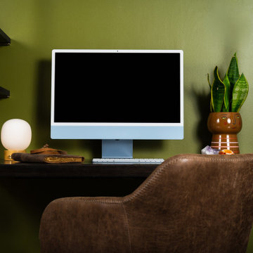 The Tuscan - Customizable Desk & Shelf System
