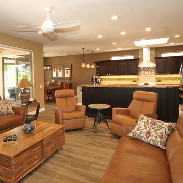 Sun City Grand AZ Home Remodel Eclectic Design