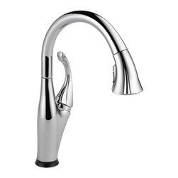 Addison&trade; Single Handle Pull-Down Kitchen Faucet with Touch2O&reg; and ShieldSpray&reg; T - Kitchen Faucets