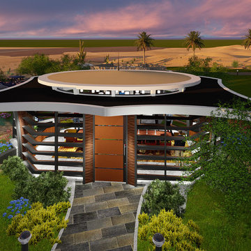 Freestanding Luxury Dining Suite in the Garden