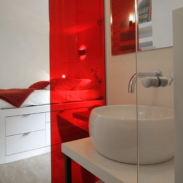 une salle d'eau ultra compacte.
