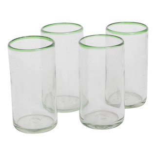 Recycled Glass Tumblers, Set of 6 - Lilac