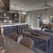 modern condo kitchen