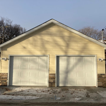 Electrical metered to garage, oversized double