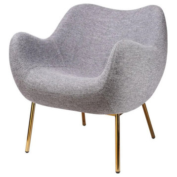 Bonita Modern Gray Accent Chair