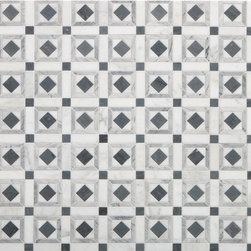 Villa d'Oro Borghese Mosaic in Grigio - Tile