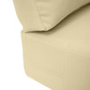 |COVER ONLY| Outdoor Knife Edge Small Deep Seat Backrest Pillow Slipcover AD103