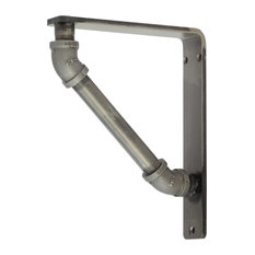Industrial Iron Corbel, 1.5", 6x8, Black