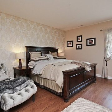 Opened Rustic Master Suite in Chicago Northwest Suburbs