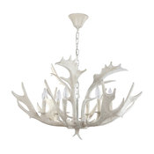 Safavieh Birch 30" Dia Antler Chandelier