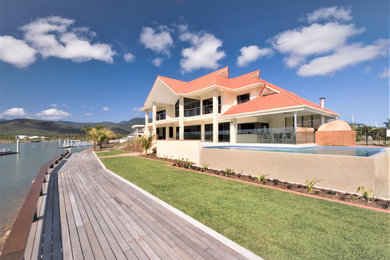Mediterranean home design in Cairns.