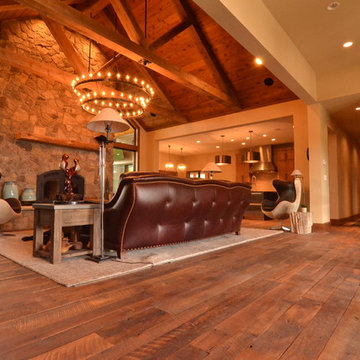 Original Face Solid Reclaimed Mixed Oak with Natural Oil